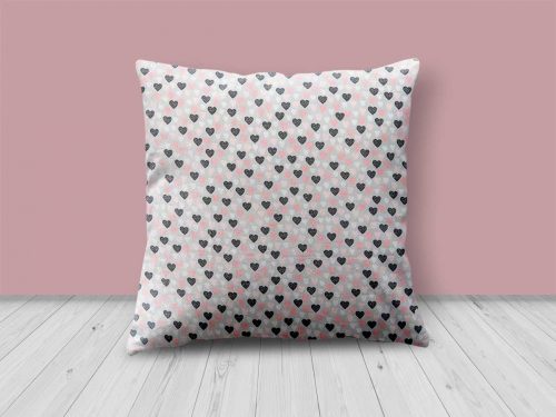 Cute Little Heart Design Cushion from Handmade Gift Company