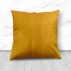 Gold Floral Design Cushion from Handmade Gift Company