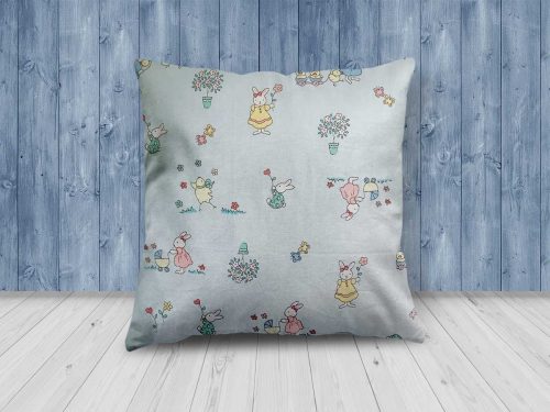 Baby Rabbit Design Cushion