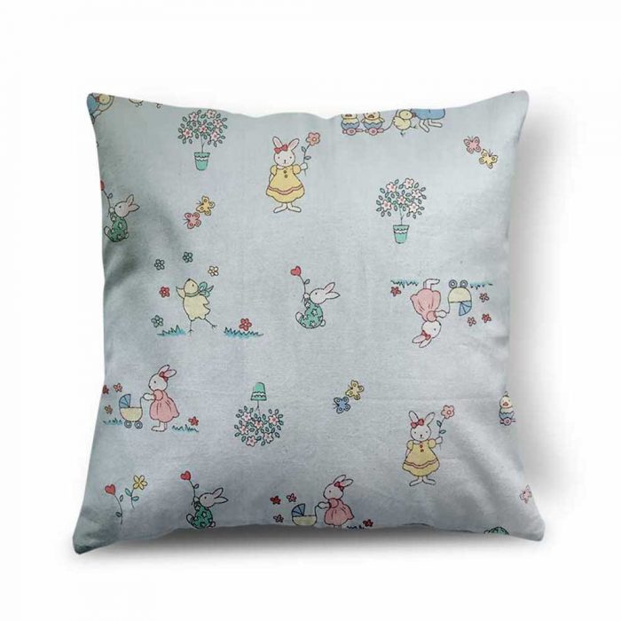 Baby Rabbit Design Cushion