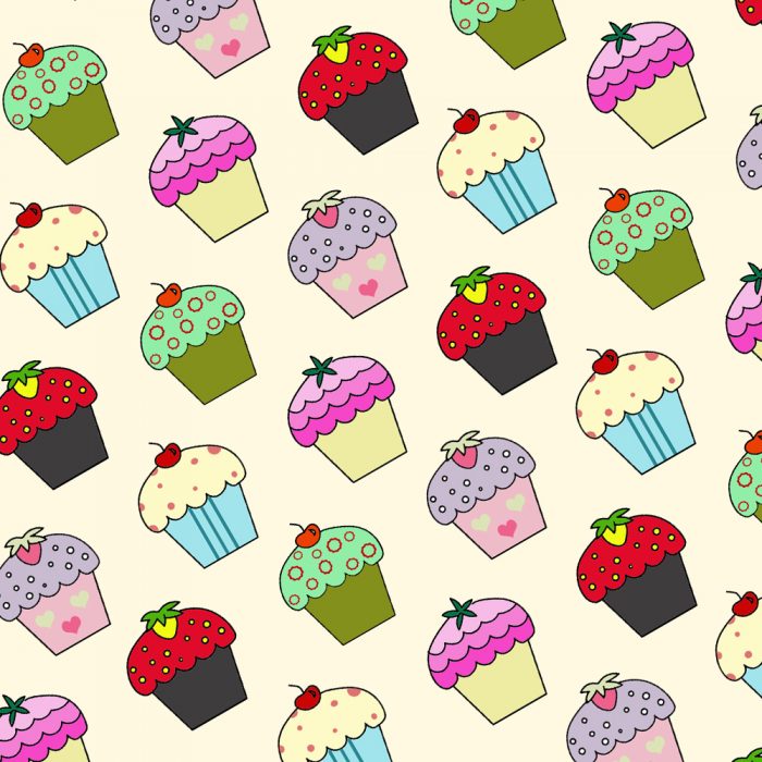 Handmade Gift Company Cupcake Gift Wrapping Paper
