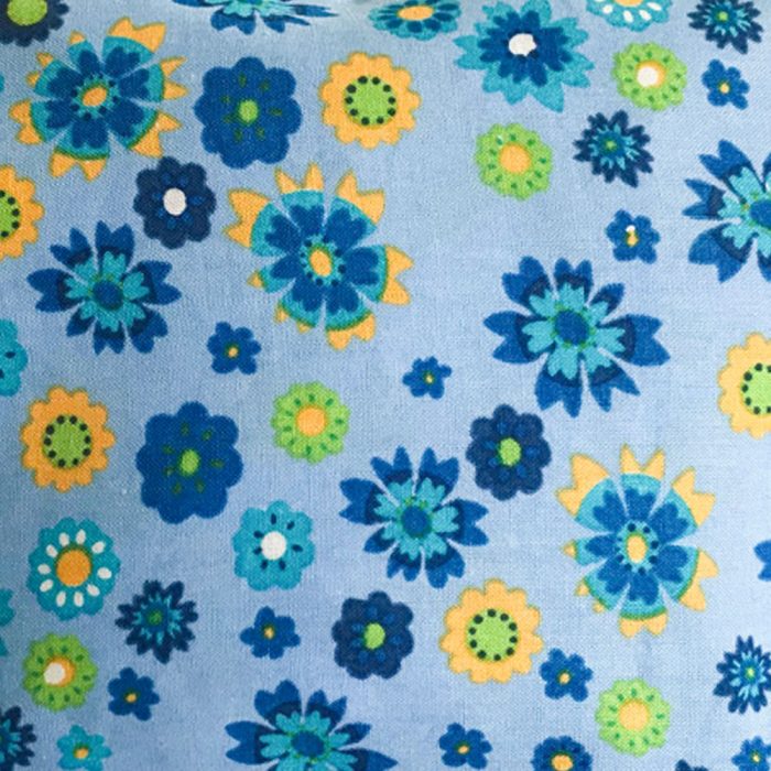 Blue Floral Cosmetic Bag from 'Handmade Gift Company'