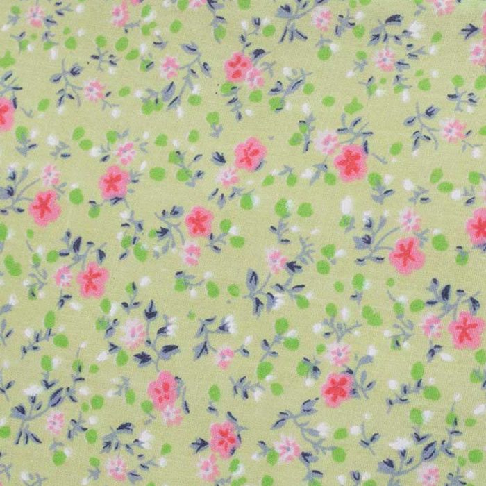 Pink & Green Floral Cosmetic Bag from 'Handmade Gift Company'
