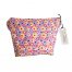 Purple & Yellow Floral Cosmetic Bag from 'Handmade Gift Company'