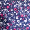 Purple Floral Cosmetic Bag