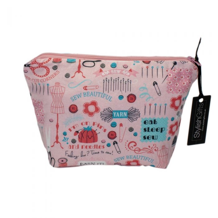 Sewing Design Cosmetic Bag