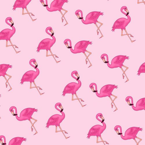 Pink Flamingo Gift Wrap-Handmade Gift Company