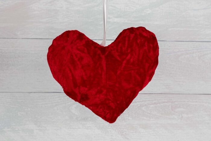 Valentine Heart Decoration-Red