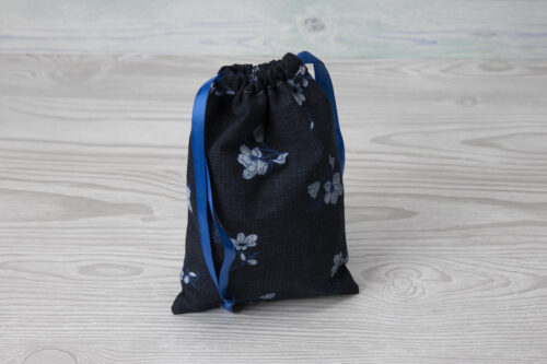 Eco-friendly Face Pads-Blue Floral
