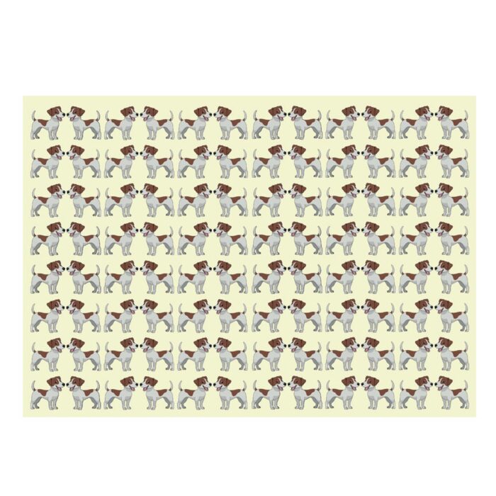 Jack Russell Puppy Gift Wrap-GP79