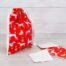 Eco-friendly Face Pads Dogs-Red