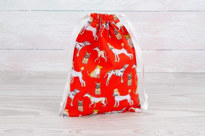 Eco-friendly Face Pads Dogs-Red