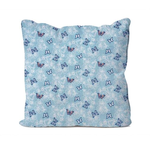 Butterfly Floral Design Cushion