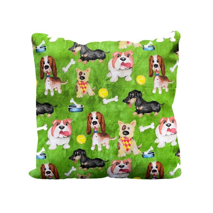 Dog Cushion-Green