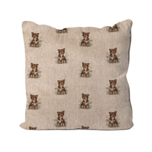 Chihuahua Linen Cushion
