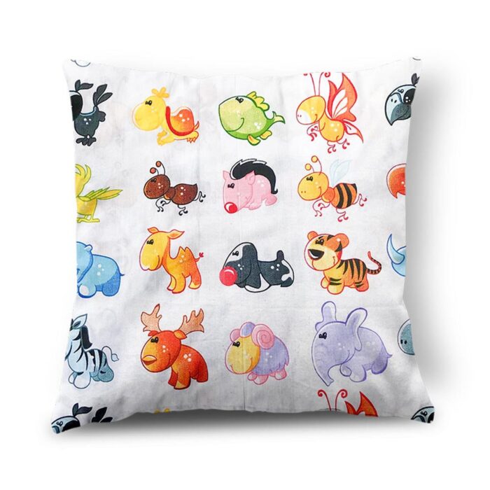Colourful Animal Design Cushion