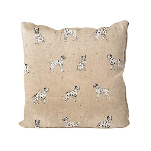 Dalmatian Linen Cushion