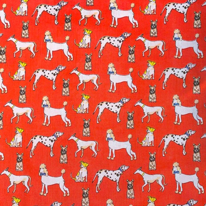 Dog Cushion-Red
