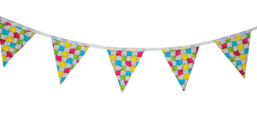 Multicoloured Flag Design Bunting