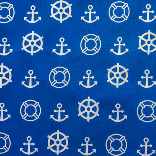 Nautical Cushion-Blue