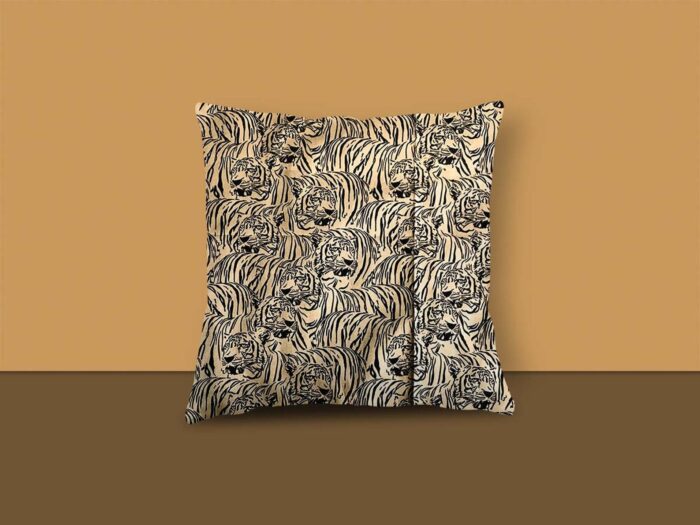 Tiger Design Cushion