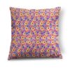 Yellow & Purple Floral Cushion
