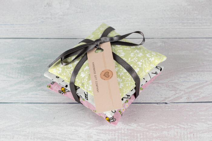 Lavender Scented Sachets Bees Floral