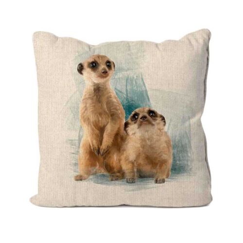 Meerkats Design Cushion-CUS228