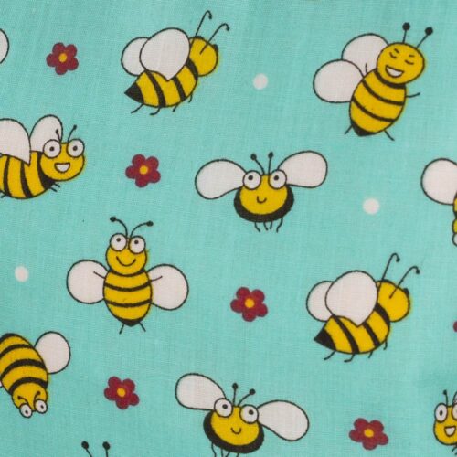 Bees design cosmetic bag
