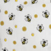 Bees Cosmetic Bag White - Image 3