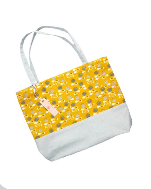 Tote Bag-Flower Design