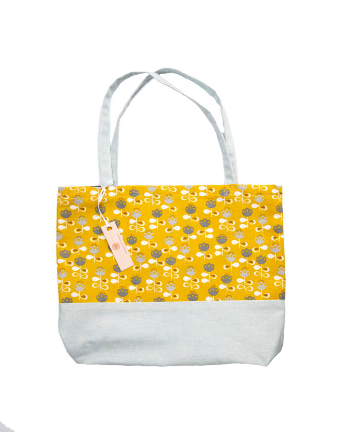 Tote Bag-Flower Design - Image 2