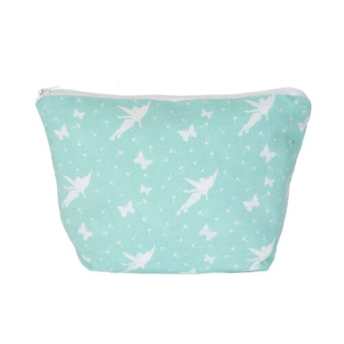 Tinkerbell Cosmetic Bag-Turquoise