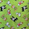 Dog Mini Cushion Green