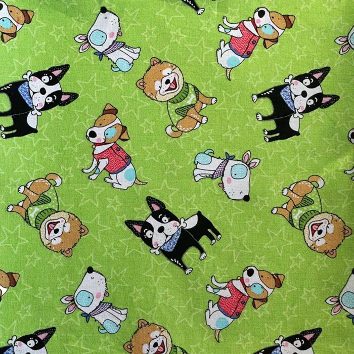 Dog Mini Cushion Green