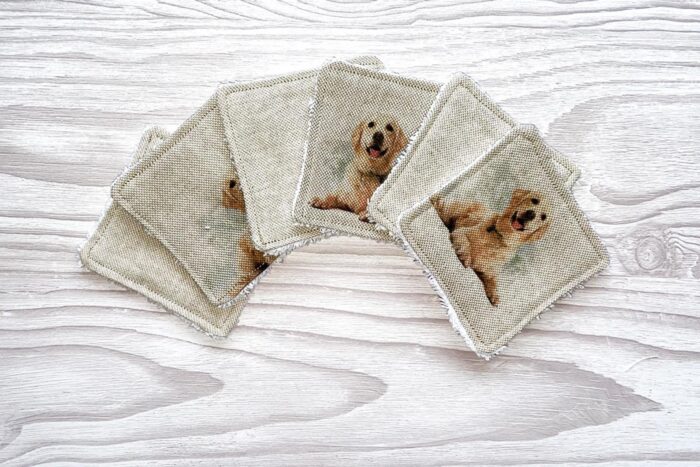 Eco-friendly Face Pads-Golden Labrador