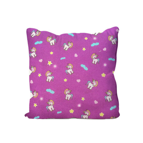 Purple Unicorn Mini Cushion