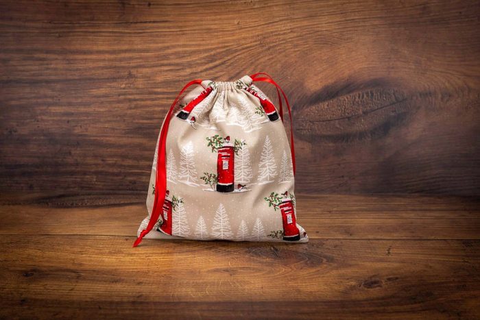 Christmas Gift Bag-Post Box Design