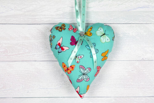 Butterfly Hanging Heart Decoration