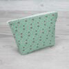 Hearts Cosmetic Bag-Pink/Green