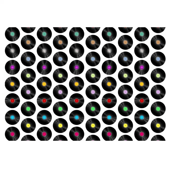 Vinyl Record Gift Wrap