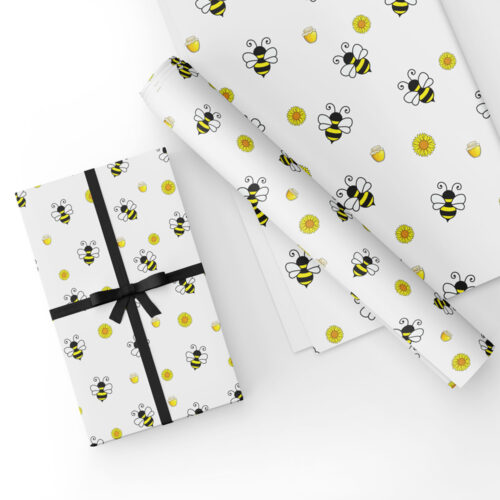 Gift Wrap Bee Design