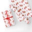 Teddy Hearts Gift Wrap