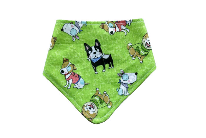 Handmade Baby Bib-Animals-Dogs