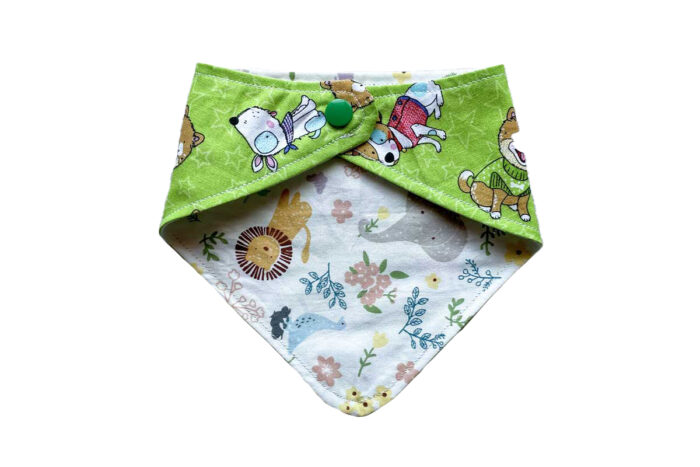 Handmade Baby Bib Dogs - Image 2