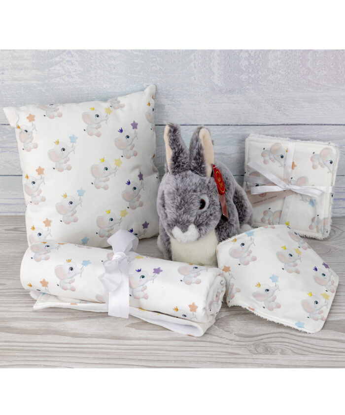 Handmade Baby Gift Set-Elephants