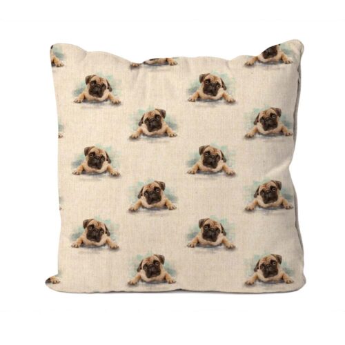 Pugs Design Cushion