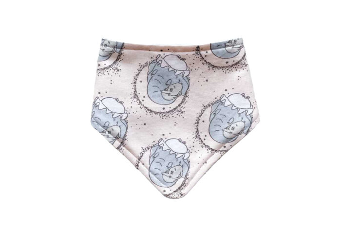 Handmade Baby Bib-Cute Elephants