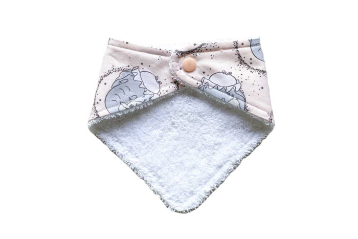 Handmade Baby Bib-Cute Elephants