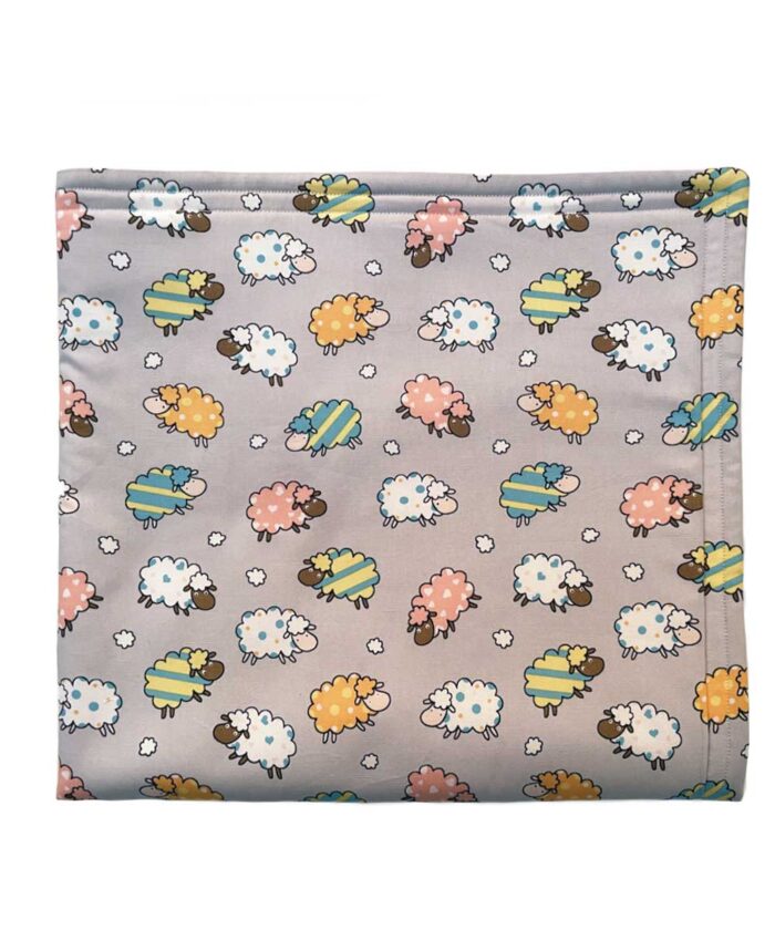 Baby Blanket Sheep Grey
